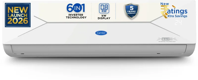 Carrier CAI18EE5R36F0 1.5 Ton 5 Star 2026 Inverter Split AC