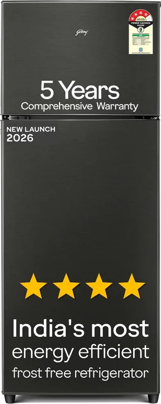 Godrej RT EONVALOR 280D RCIF 244 L 4 Star Double Door Refrigerator