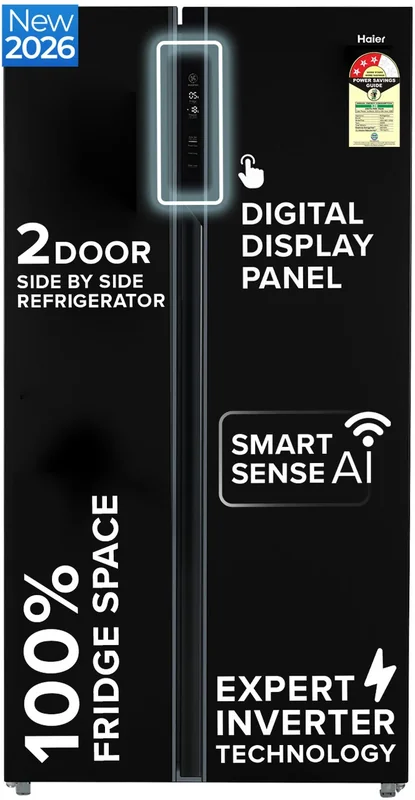Haier HRS-682KGU1 602 L Side by Side Refrigerator