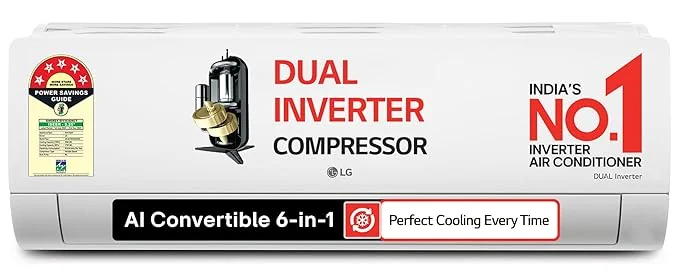 LG US-Q14ENZE 1 Ton 5 Star 2025 Inverter Split AC