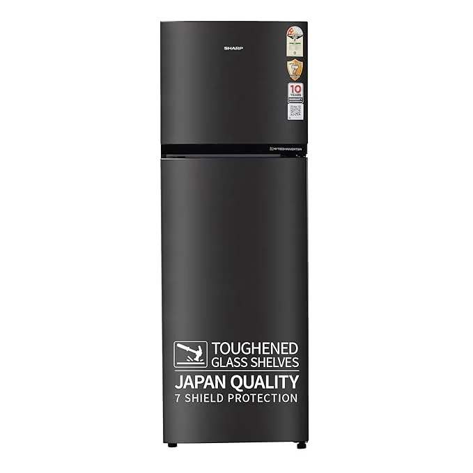 Sharp SJ-FF335V2-PCH 285 L 2 Star Double Door Refrigerator
